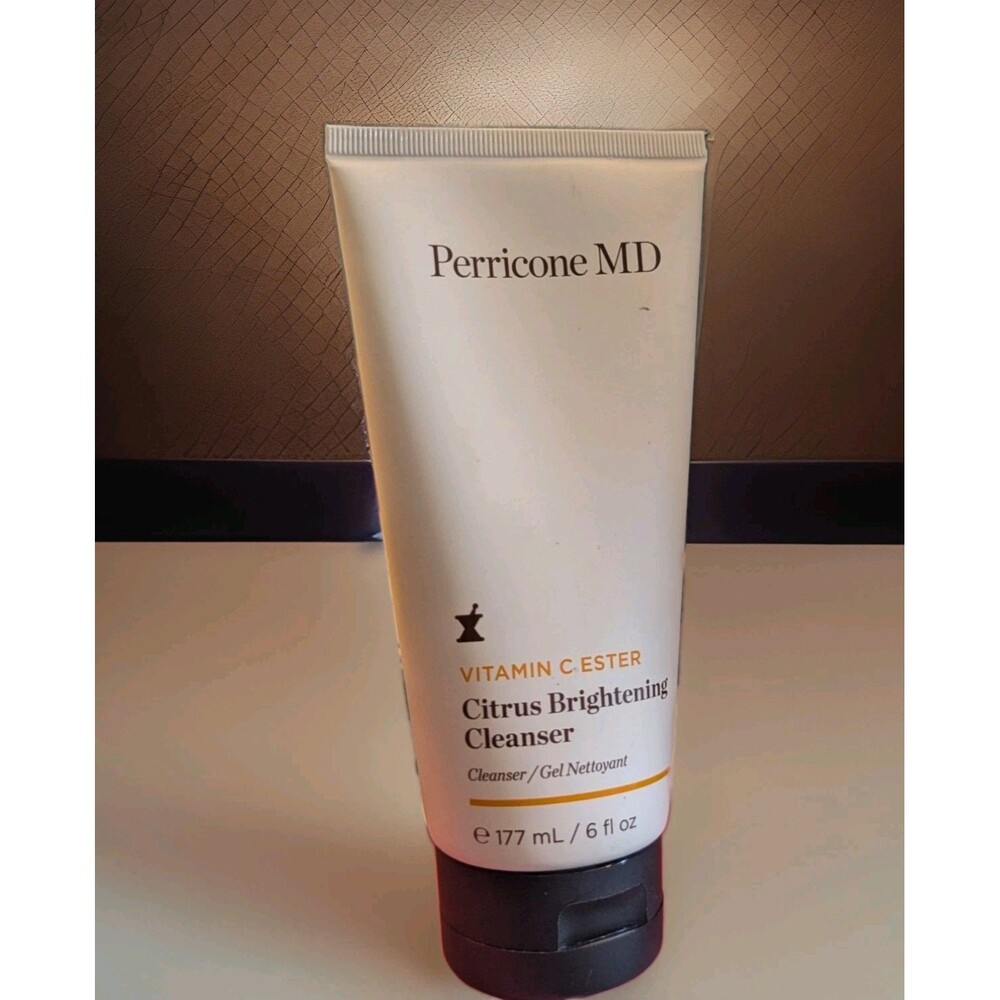 NEW Perricone MD Vitamin C Ester Citrus Brightening Facial Cleanser 6 oz. Sealed